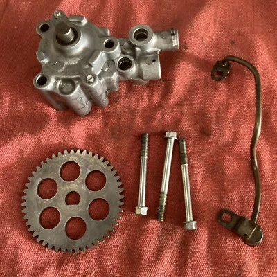 1989 年本田 XR600R XR 600 油泵总成完整 — 第 1/4 张图片