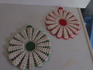 2 Vintage Topflappen Küche - Bild 1 von 2