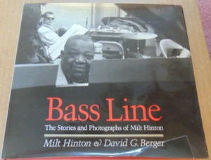 Hardcover book c1988 Bass Line - Stories and Photographs of Milt Hinton w Berger - Imagen 1 de 5