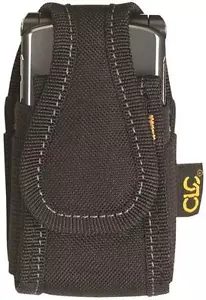 NEW CLC 5124 BLACK NEOPRENE CELL PHONE TOOL HOLDER POUCH METAL CLIP 3438165 - Picture 1 of 1