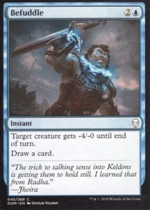 4X BEFUDDLE 045/269 DOMINARIA MTG MAGIC NM X4 - Bild 1 von 1