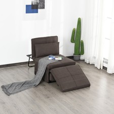 4 in 1 Multi Function Sofa Bed Adjustable Backrest Sleeper Lounger