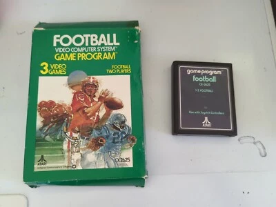 Football (Atari 2600, 1979) By Atari (Box, Cartridge) Good GB8 - Image 1 of 4