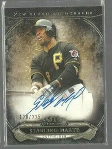 2015 Topps Tier One New Guard Autographs #NGASMA Starling Marte (ref 80744) - Picture 1 of 1