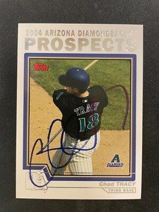 2004 Topps SIGNED: Chad Tracy, D-BACKS #T91