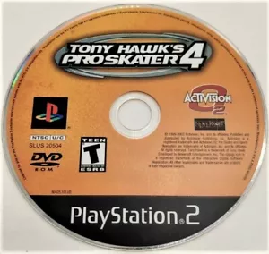 PS2: TONY HAWK'S PRO SKATER 4 - SOLO DISCO!! - Foto 1 di 2