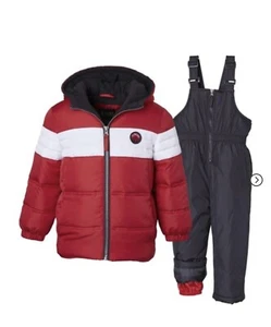 Iextreme Boys' 2-Piece Snowsuit Set Outfit - Red, 5 ( Little Boys) - Picture 1 of 14