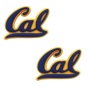 NCAA California Golden Bears Team For Crocs Shoe Charms Jibbitz - 2 Pieces - Picture 1 of 1