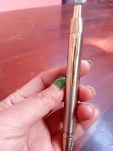 Old Parker Mechanism Pencil 0.5m Standard In Silver And Gold - Picture 1 of 4