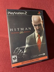 Hitman: Blood Money PS2 Sony PlayStation 2 Game (PICS) 2006 W/ Manual - Picture 1 of 9