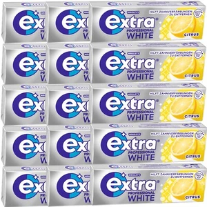 EXTRA® PROFESSIONAL White Citrus 15x10 Dragees - Multipack - Bild 1 von 3