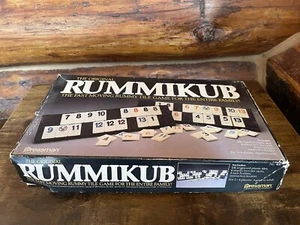 The Original RUMMIKUB Rummy Tile Game #400 Pressman 1987 Edition - Picture 1 of 6