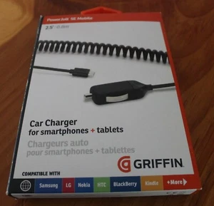 USB Car Charger Griffin PowerJolt SE Mobile Micro 10 Watt  - Picture 1 of 2