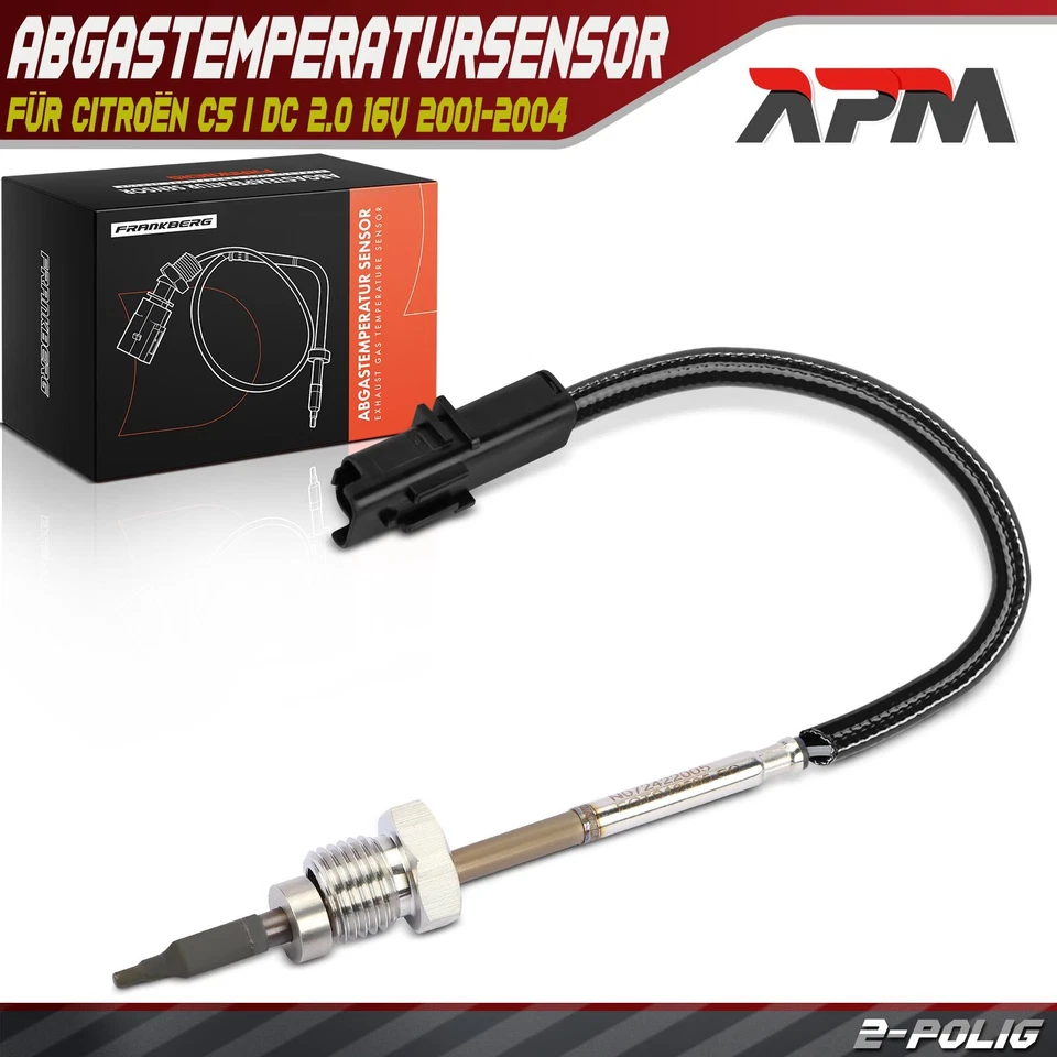 Sensore Di Temperatura Dei Gas Di Scarico Per Citroën C5 I DC 2.0 16V 2001-2004 - Immagine 1 di 4