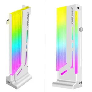 5V 3Pin ARGB VGA Halterung Vertikal GPU Unterstützung 12 Stück LED RGB Grafikkartenständer - Bild 1 von 14