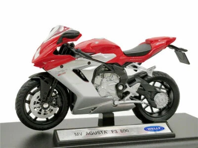 Welly 1:18 MV Agusta F3 800 Motorcycle Bike Model Toy New In Box - Image 1 of 4