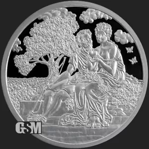 2022 - 5 oz THE LOVER MICROVINTAGE PROOF .999 PLATA FINA CERTIFICADO DE AUTENTICIDAD #200 - ¡EN STOCK!! - Imagen 1 de 3