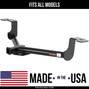 For 2009-2014 Acura TL Trailer Hitch New Curt 11496 1.25" Tow Receiver Class 1 - Picture 1 of 7
