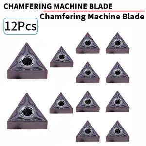 12Pcs Blade Air Chamfer Machine Accessories Universal For Metal Burr Trimmings - Picture 1 of 6