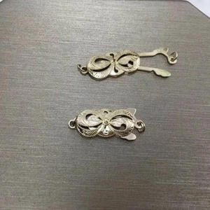 14K Solid Yellow Gold Pearl Bead For Necklace Bracelet Lantern Clasp AU585 - Picture 1 of 4