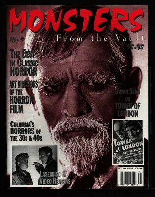 Monsters From the Vault v2 #4 1997 Bryan Senn Tower London Interview 031022WENON - Image 1 of 2