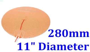 11" 280mm 500W w/ 3M Thermister Circular Round Delta 3D Printer Heated Bed Plate - Picture 1 of 12