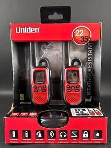 Uniden 2 Way Radio Set Weather Resistant 22 Channel GMR2240-2CK New Sealed - Picture 1 of 18