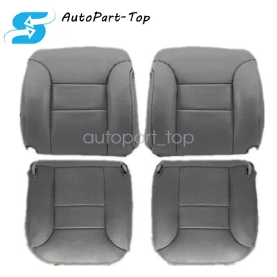 Cubierta de asiento inferior y trasero gris para conductor y pasajero para Chevy C1500 K1500 1995-1999 Foto 1 de 4