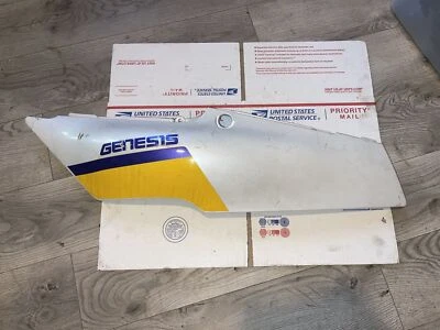 '95 FZR600 FZR 600 TRASERO IZQUIERDO CARENADO PLÁSTICO CUBIERTA CAPUCHA NEGRO 1995 YAMAHA Foto 1 de 4