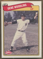 1989 Swell Baseball Greats #102 Gene Woodling New York Yankees