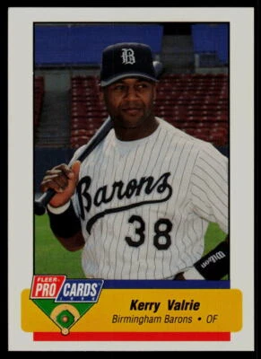 1994 Fleer ProCards Kerry Valrie Birmingham Barons - Image 1 of 2