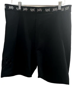 Quality Exercise High Waisted Shorts 3X Black Fabletics Yitty Active Wear NEW - Picture 1 of 6