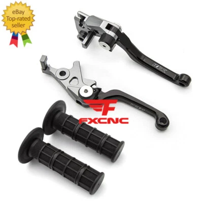 Empuñaduras de embrague de freno logotipo para Kawasaki KLX300 1996-2004 KLX400 2003-2004 Foto 1 de 4