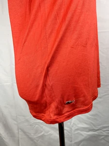 Lacoste Women's Casual Vintage T-Shirt Size 40 Linen Blend - Picture 1 of 11