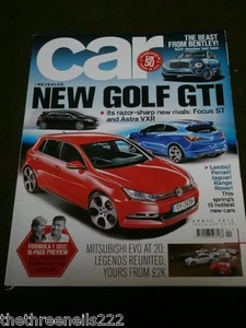 CAR MAGAZINE - MITSUBISHI EVO AT 20 - APRIL 2012 - Picture 1 of 1
