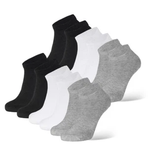 12 Pairs Low Cut Ankle Socks Unisex Thin Athletic Socks Comfort Sweat-absorbing - Picture 1 of 16