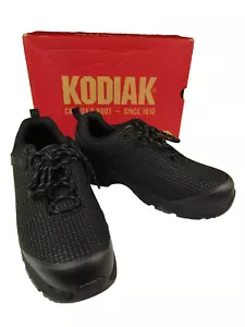 Kodiak Men's Ramble Composite Toe Black Work Shoe Size 12 Wide with Box - Picture 1 of 18