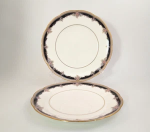 Set of 2 Noritake Palais Royale 8 3/8" Salad Plates - Picture 1 of 11