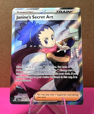 2024 Pokemon Scarlet & Violet Shrouded Fable Janine's Secret Art #088/064 - Image 1 of 2