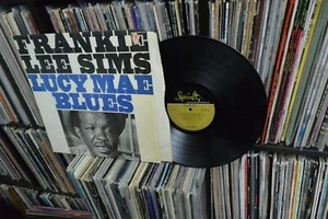 Frankie Lee Sims seltene Lucy Mae Blues DG St 1970 Spezialitätenschrumpf sehr guter Zustand ++ oder besser - Bild 1 von 3