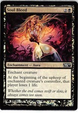 Soul Bleed *FOIL Common* Magic MtG x1 M10 SP