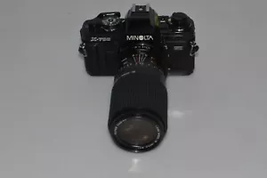 MINOLTA X-700 35MM FILM VINTAGE CAMERA w/80-200MM 4.5-5.6 MC MACRO LENS (QSL63) - Picture 1 of 5