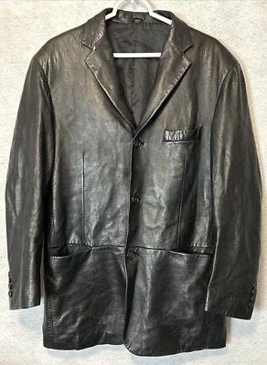 Chaqueta de cuero Alfani Macys talla grande Foto 1 de 4