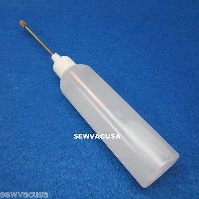 Deluxe Sewing Machine Oiler Oil Brass Spout Bernina Viking  Babylock Brother + - Image 1 of 3