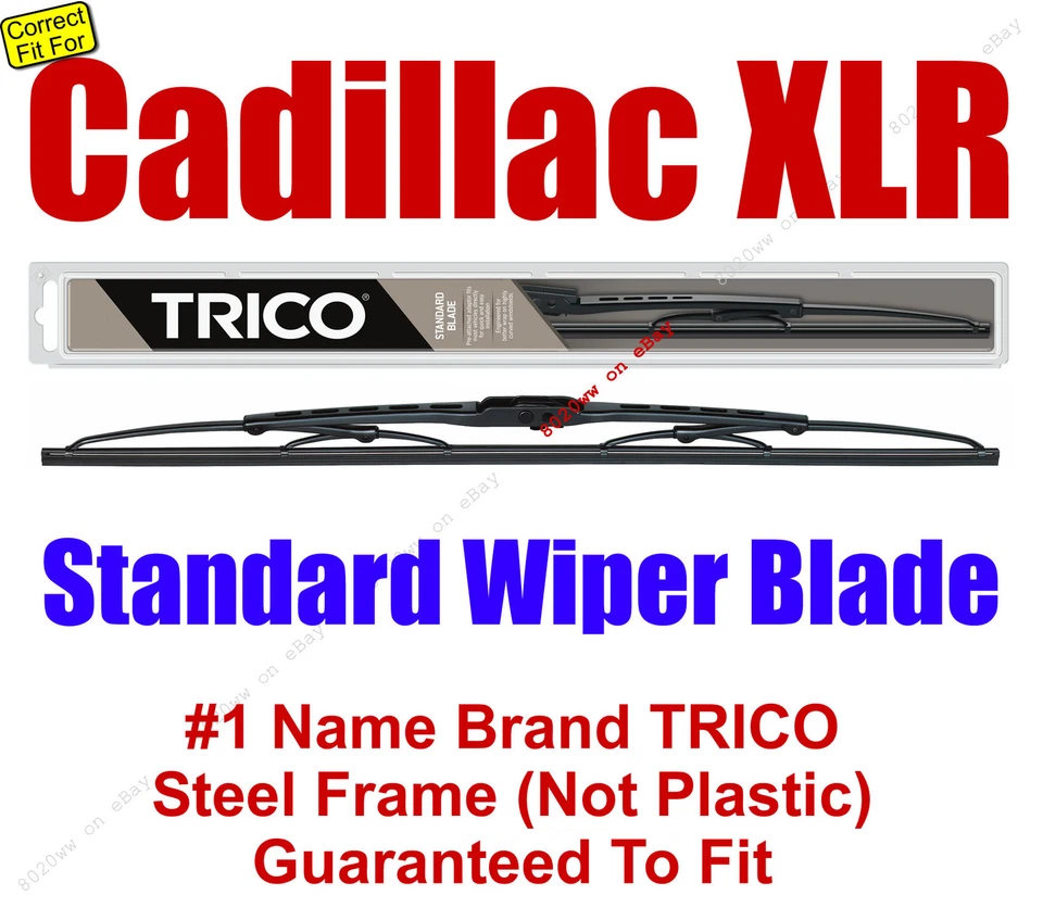 Escobilla limpiaparabrisas grado estándar - se adapta a Cadillac XLR 2004-2009 (cantidad 1) - 30200 Foto 1 de 1