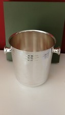 Secchio champagne lega argentata marca Christofle modello Fidelio 4241420 t2