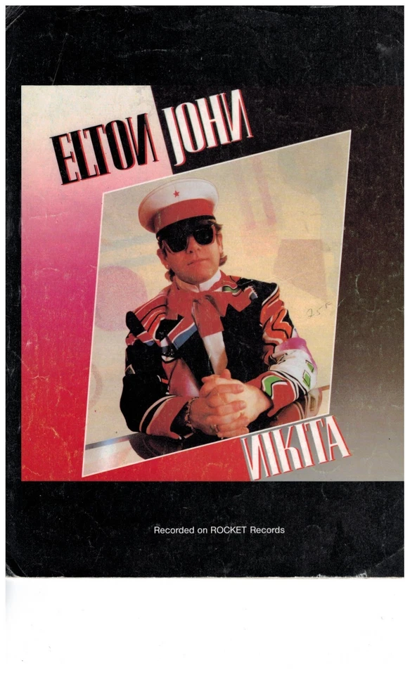 Partition ELTON JOHN " NIKITA  "  PIANO , GUITARE  ET CHANT  - Photo 1/1