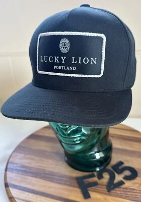 Lucky Lion Portland Oregon Dispensary Shop Cannabis Snapback Hat! ¡Bonito!  F25 Foto 1 de 3