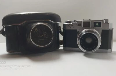 Rare Aires 35-IIIA L 35mm Film Camera JAPAN w/ H Coral F2.8 4.5cm Lens -Untested - Image 1 of 4