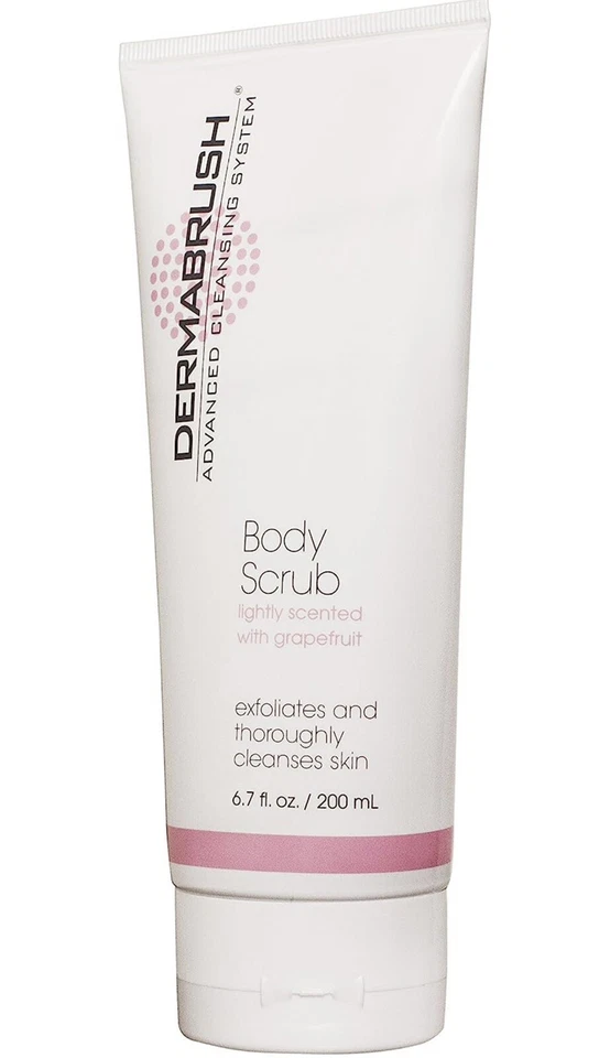 DermaBrush Grapefruit Body Scrub Exfoliates & Cleanses Skin 6.7 fl. oz. - Image 1 of 1